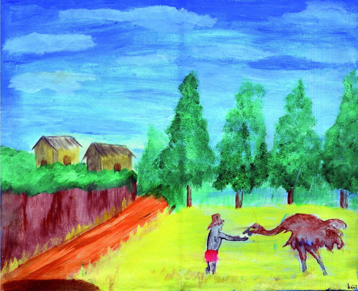 Contes013AfMadEspKaniAutruche